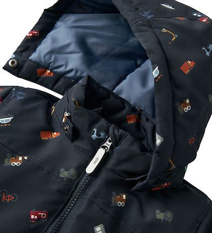 Veste d'Hiver Name It - NmmMax - Dark Sapphire/Transport Veste d'Hiver Name It - NmmMax - Dark Sapphire/Transport