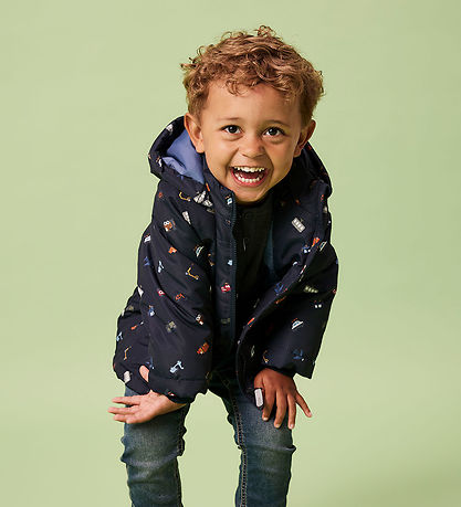 Veste d'Hiver Name It - NmmMax - Dark Sapphire/Transport Veste d'Hiver Name It - NmmMax - Dark Sapphire/Transport