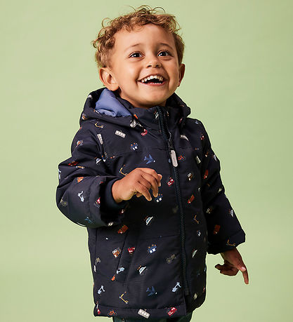 Veste d'Hiver Name It - NmmMax - Dark Sapphire/Transport Veste d'Hiver Name It - NmmMax - Dark Sapphire/Transport