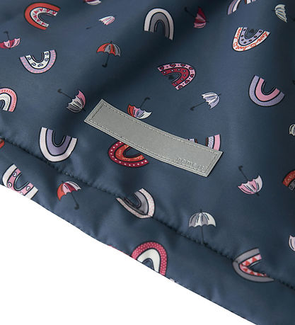 Name It Úlpa - NmfMaxi - Vintage Indigo/Rainbow