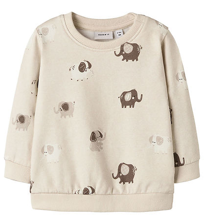 Sweat-shirt Name It - NbnOhapi - Peyote Melange Sweat-shirt Name It - NbnOhapi - Peyote Melange