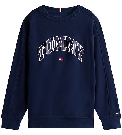 Tommy Hilfiger Sweatshirt - Varsity - Dark Night Navy Tommy Hilfiger Sweatshirt - Varsity - Dark Night Navy