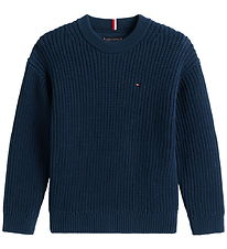 Blouse Tommy Hilfiger - Tricoté - Dark Nuit Marine Blouse Tommy Hilfiger - Tricoté - Dark Nuit Marine