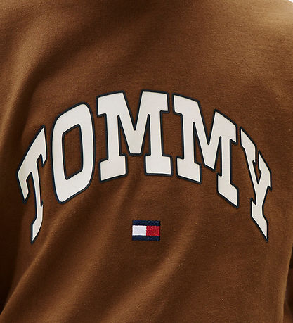 T-Shirt Tommy Hilfiger - Varsity - Noix de pécan T-Shirt Tommy Hilfiger - Varsity - Noix de pécan