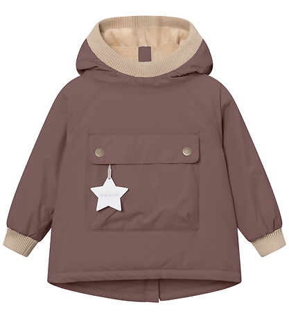 Mini A Ture Winter Coat - MatBaby Wen Fleece Anorak - Peppercorn Mini A Ture Winter Coat - MatBaby Wen Fleece Anorak - Peppercorn
