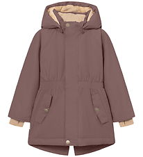 Mini A Ture Vinterjacka - MatVikania Fleece - Pepparkorn Plum Mini A Ture Vinterjacka - MatVikania Fleece - Pepparkorn Plum