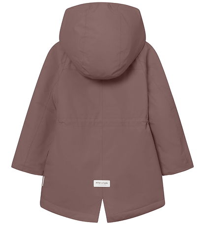 Mini A Ture Winterjacke - MatVikania Fleece - Peppercorn Plum