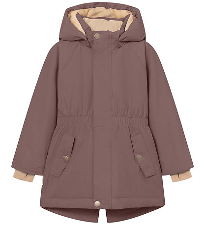 Mini A Ture Winterjacke - MatVikania Fleece - Peppercorn Plum