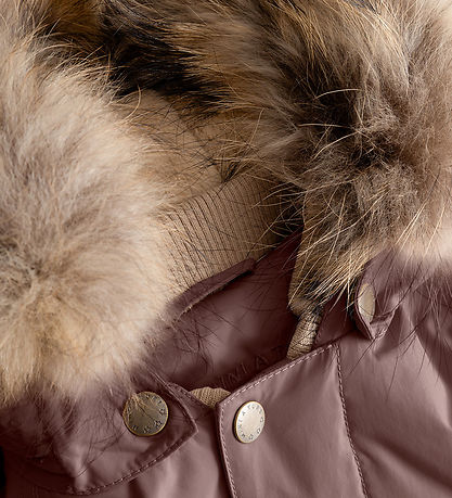 Mini A Ture Winter Coat - MatWally Fleece/Fur - Peppercorn Plum Mini A Ture Winter Coat - MatWally Fleece/Fur - Peppercorn Plum