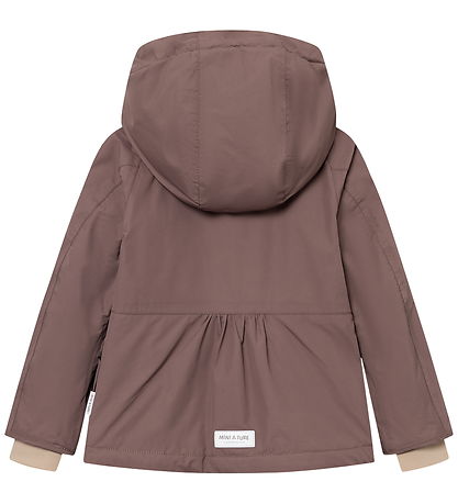 Mini A Ture Winter Coat - MatBriddine Fleece - Peppercorn Plum Mini A Ture Winter Coat - MatBriddine Fleece - Peppercorn Plum