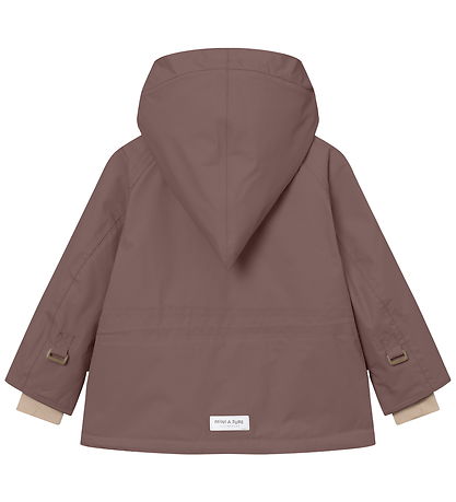 Mini A Ture Winterjacke - MatWang Fleece - Peppercorn Plum