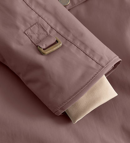 Mini A Ture Winterjacke - MatWang Fleece - Peppercorn Plum