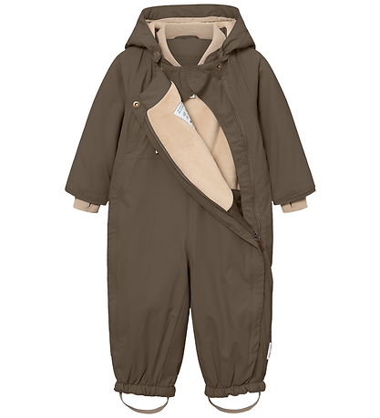 Mini A Ture Snowsuit - MatWisti Fleece - Tarmac Green Mini A Ture Snowsuit - MatWisti Fleece - Tarmac Green