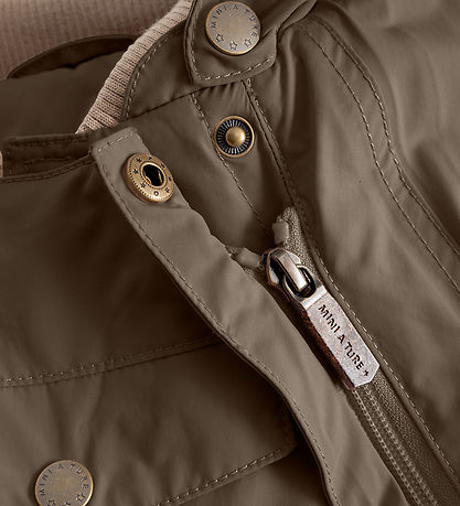 Mini A Ture Snowsuit - MatWisti Fleece - Tarmac Green Mini A Ture Snowsuit - MatWisti Fleece - Tarmac Green