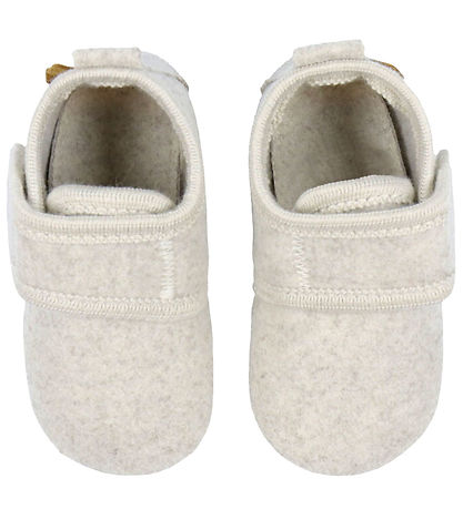 Chaussons Mikk-Line - Prewalker Felt - Off White Chaussons Mikk-Line - Prewalker Felt - Off White