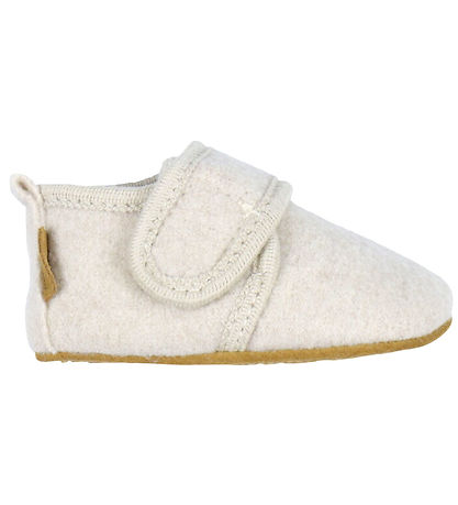 Chaussons Mikk-Line - Prewalker Laine - Off White Chaussons Mikk-Line - Prewalker Laine - Off White