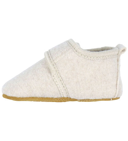Chaussons Mikk-Line - Prewalker Laine - Off White Chaussons Mikk-Line - Prewalker Laine - Off White