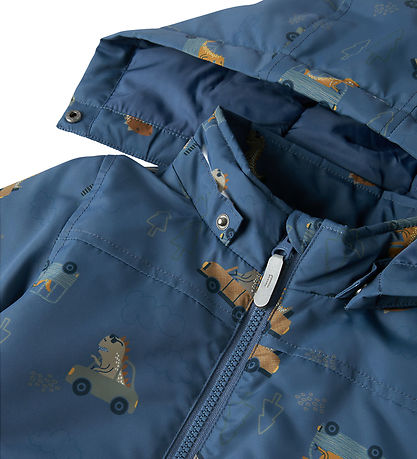Veste d'Hiver Name It - Noos - NmmMax - Vintage Indigo/Dino Voit Veste d'Hiver Name It - Noos - NmmMax - Vintage Indigo/Dino Voit