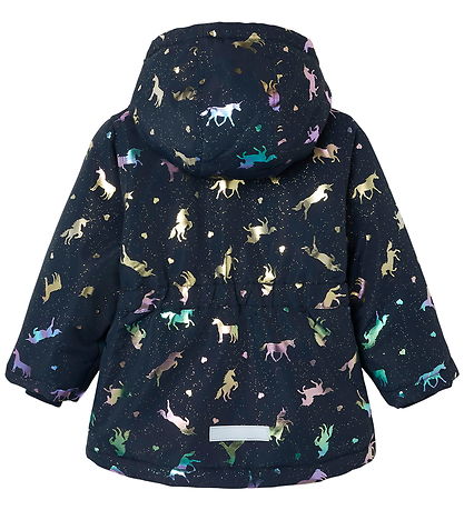 Name It Vinterjacka - Nej - NmfMaxi - Dark Sapphire/Unicorn