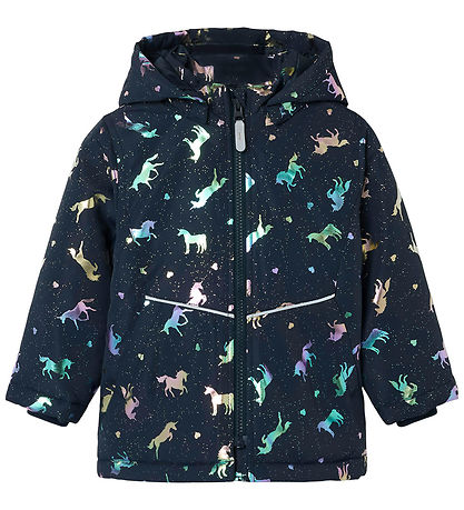 Name It Vinterjacka - Nej - NmfMaxi - Dark Sapphire/Unicorn