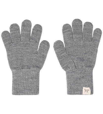 MP Gloves - Wool - Comfy - 2-Pack - Mix Light Grey Melange/Peaco