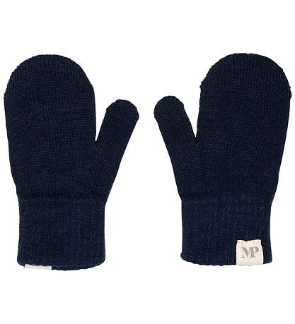 MP Mittens - Comfy - Wool - 2-Pack - Mix Light Grey Melange/Peac