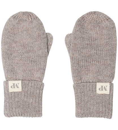 MP Mittens - Wool/Cotton - Uppsala - Light Brown Melange