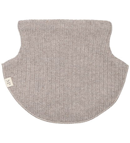 MP Neck Warmer - Wool/Cotton - Uppsala - Light Brown Melange