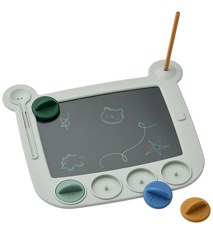 Planche à dessin LCD av. Ensemble de tampons Liewood - Venzora - Planche à dessin LCD av. Ensemble de tampons Liewood - Venzora -