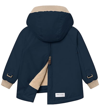 Mini A Ture Winter Coat - MatBaby Wen Fleece Anorak - Outer Spac