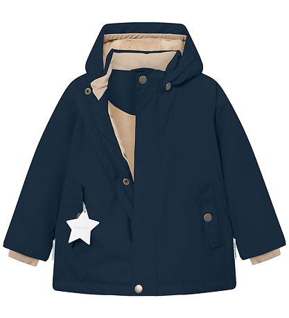 Mini A Ture Winter Coat - MatWally Fleece - Outer Space