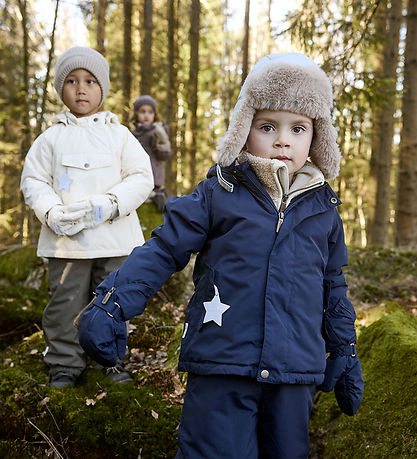 Mini A Ture Winter Coat - MatWally Fleece - Outer Space