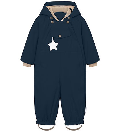 Mini A Ture Vinteroverall - MatWist Fleece - Outer Space