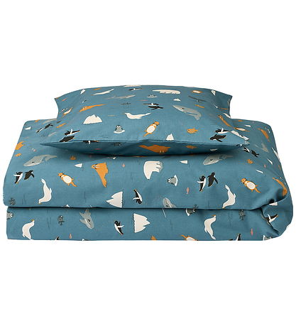 Liewood Beddengoed - Ingeborg - Junior - Arctic Sea/Ocean weerga
