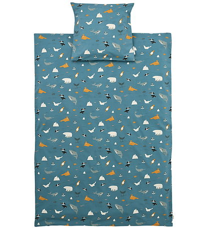 Liewood Beddengoed - Ingeborg - Junior - Arctic Sea/Ocean weerga