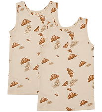 VACVAC Undershirt - Carl - Rib - 2-Pack - Croissant BIG VACVAC Undershirt - Carl - Rib - 2-Pack - Croissant BIG