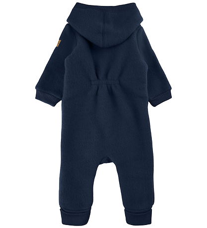 Mikk-Line Pramsuit w. Hood - Wool - Blue Nights Mikk-Line Pramsuit w. Hood - Wool - Blue Nights