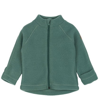 Mikk-Line Cardigan - Wol - Conditioner Green Mikk-Line Cardigan - Wol - Conditioner Green