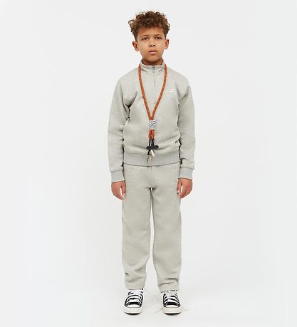 Mads Nørgaard Sweatpants - Phil - Grey Melange
