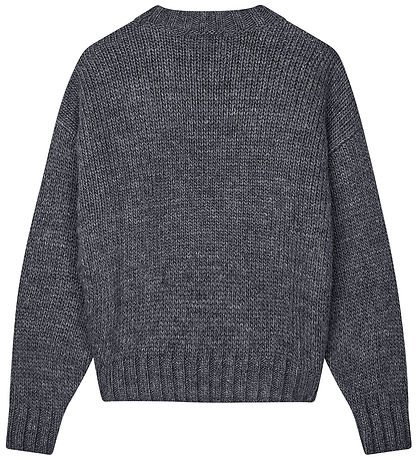 Mads Nørgaard Blouse - Knitted - Crash Tilonina - Charcoal Melan