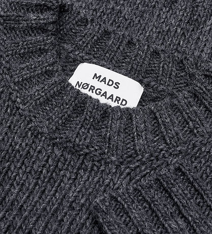 Mads Nørgaard Blouse - Knitted - Crash Tilonina - Charcoal Melan