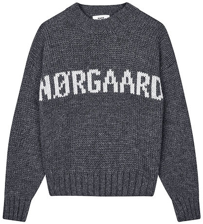 Mads Nørgaard Blouse - Knitted - Crash Tilonina - Charcoal Melan