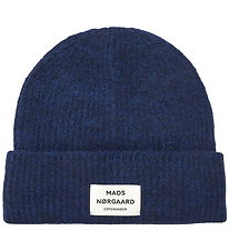 Mads Nørgaard Beanie - Wool/Acrylic - Tosca Anju - Peacot Mads Nørgaard Beanie - Wool/Acrylic - Tosca Anju - Peacot