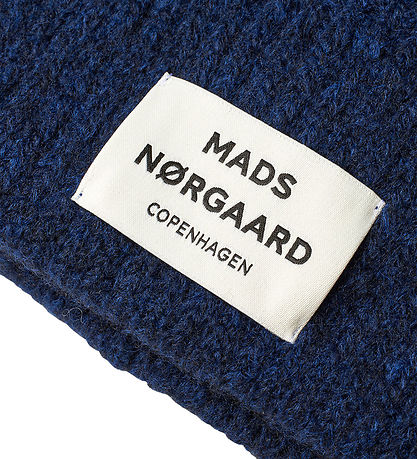 Mads Nørgaard Beanie - Wool/Acrylic - Tosca Anju - Peacot Mads Nørgaard Beanie - Wool/Acrylic - Tosca Anju - Peacot