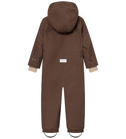 Mini A Ture Snowsuit - MatWanni Fleece - Chestnut Brown Mini A Ture Snowsuit - MatWanni Fleece - Chestnut Brown