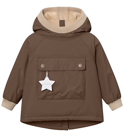 Mini A Ture Winter Coat - MatBaby Wen Fleece Anorak - Chestnut B Mini A Ture Winter Coat - MatBaby Wen Fleece Anorak - Chestnut B