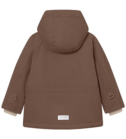Mini A Ture Úlpa - MatWally Flís - Chestnut Brown
