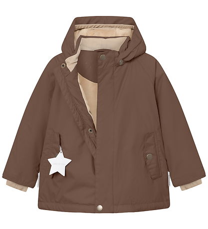 Mini A Ture Úlpa - MatWally Flís - Chestnut Brown