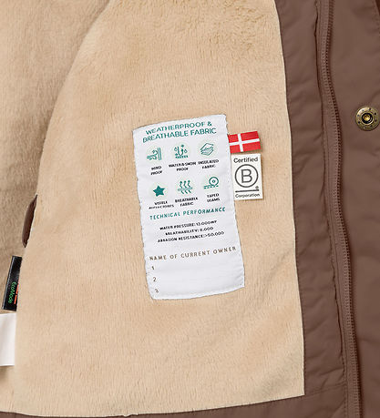 Mini A Ture Winterjacke - MatWally Fleece - Chestnut Brown Mini A Ture Winterjacke - MatWally Fleece - Chestnut Brown