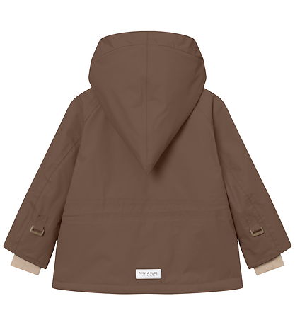 Mini A Ture Winter Coat - MatWang Fleece - Chestnut Brown